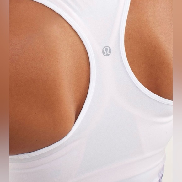 Lululemon Cool Racerback Engineered Mirage Deep Indigo / White - Picture 5 of 10